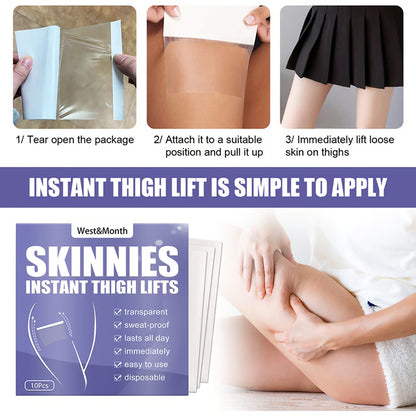 Thigh Anti Wear Patch, Invisible Thin Leg Stickers, Ultra Thin Inner Sticker for Foot Care