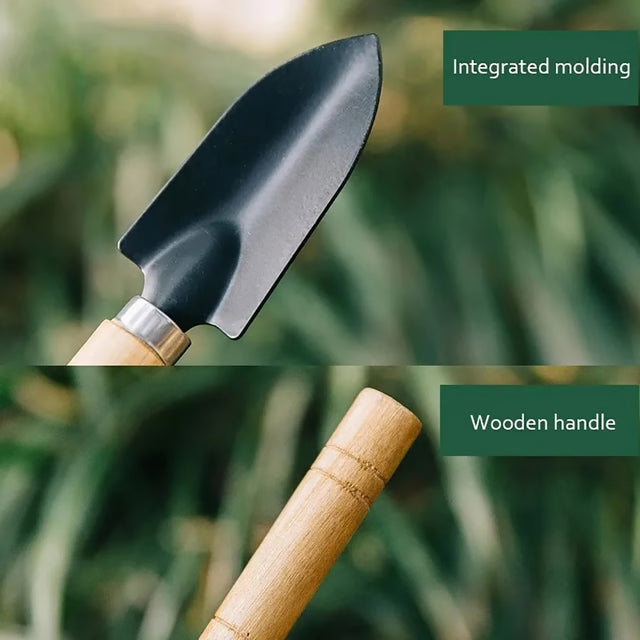 3 Piece Mini Garden Tool Set Heavy Duty Hand Tools for Indoor Plants and Flower Pots