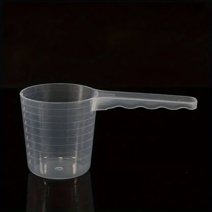5PCS Transparent Pet Measuring Scoop Set for Dog & Cat Feeding