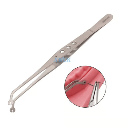 Precision Dental Surgical Tweezers Stainless Steel Forceps for Dental & Surgical Precision Work