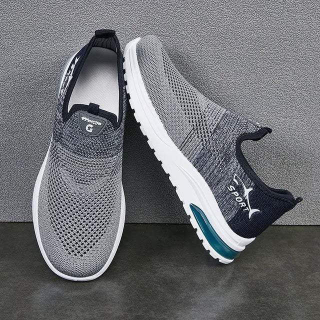 Mens Summer Shoes, Comfortable Lazy Shoes, Breathable Mesh Casual Sports Shoes Man, Cheap Shoes for Men, Clearance