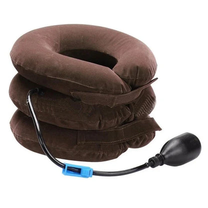 3 layer cervical neck traction pillow